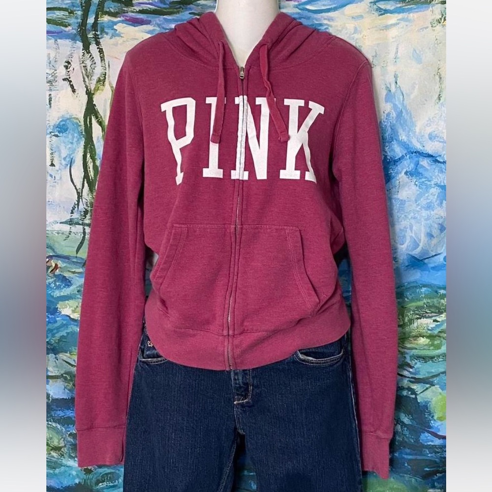 PINK Victoria's Secret Fuchsia Zip-Up